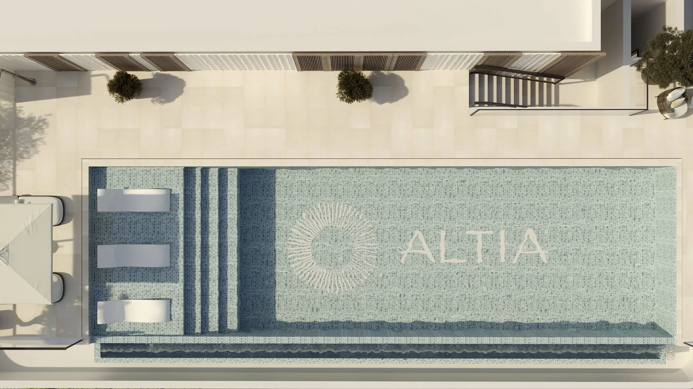 Infinity pool, Casa Altia (artist’s impression)