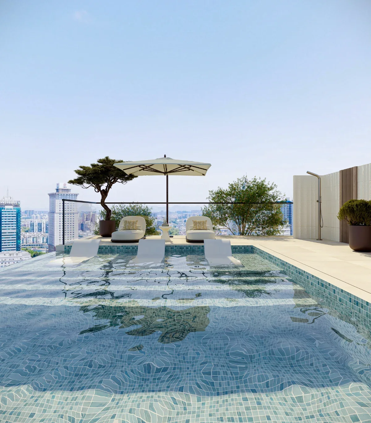 Rooftop amenities, Casa Altia (artist’s impression)