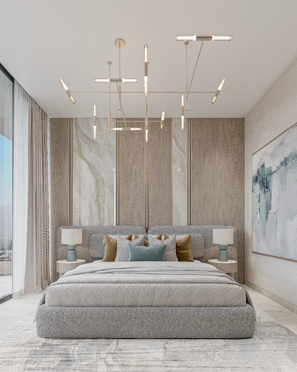 Bedroom, Casa Altia (artist’s impression)